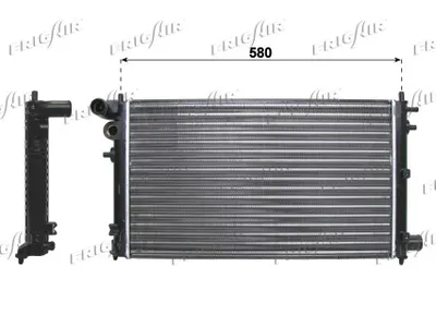 Radiador, refrigeración del motor Citroën SAXO · Peugeot 106 II