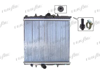 Radiador, refrigeración del motor Peugeot 206 Hatchback · Peugeot 206 SW