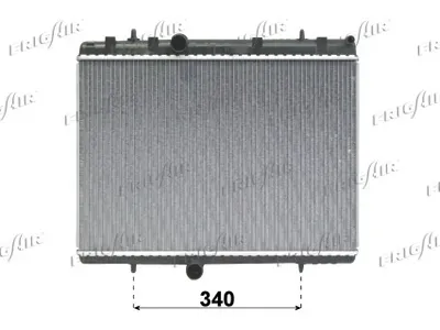 Radiador, refrigeración del motor Peugeot 307 · Peugeot 307 SW · Peugeot 307 CC