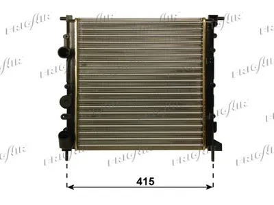 Radiador, refrigeración del motor Renault CLIO II · Renault CLIO II Hatchback Van