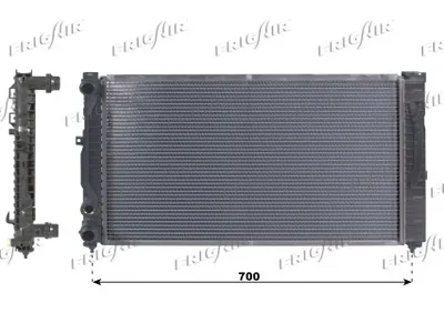 Radiador, refrigeración del motor Audi A4 B5 · Vw PASSAT B5 · Audi A6 C5