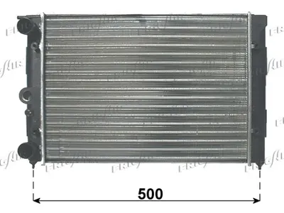 Radiador, refrigeración del motor Vw JETTA I · Vw SANTANA · Vw SCIROCCO