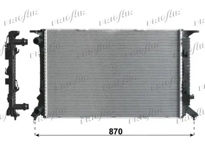 Radiador, refrigeración del motor Audi A5 · Audi A4 B8 · Audi A4 B8 Avant