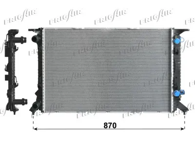 Radiador, refrigeración del motor Audi A5 · Audi A4 B8 · Audi A4 B8 Avant