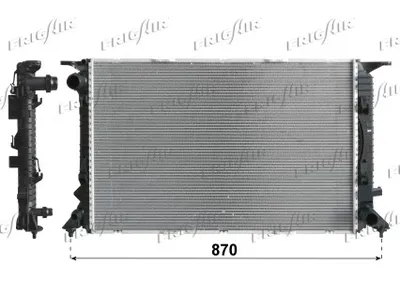 Radiador, refrigeración del motor Audi A5 · Audi A4 B8 · Audi A4 B8 Avant
