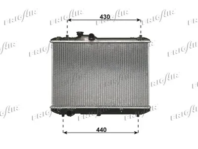Radiador, refrigeración del motor Suzuki SWIFT III