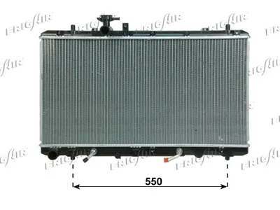 Radiador, refrigeración del motor Fiat SEDICI · Suzuki SX4 · Suzuki SX4 Saloon