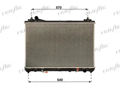 Radiador, refrigeración del motor Suzuki GRAND VITARA II