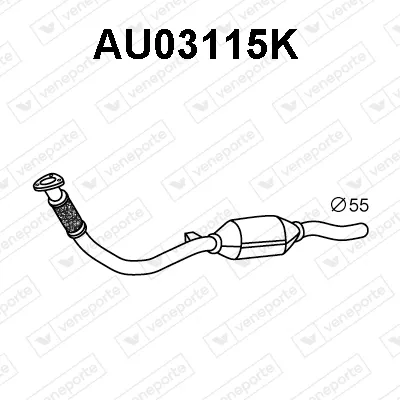 Catalizador Audi A6 C5 · Audi A6 C5 Avant · Skoda SUPERB I