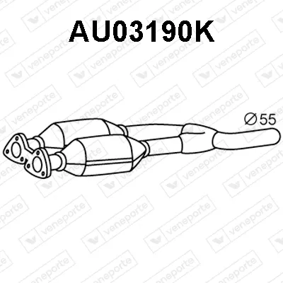 Catalizador Audi A3 · Vw BORA I · Vw BORA Variant