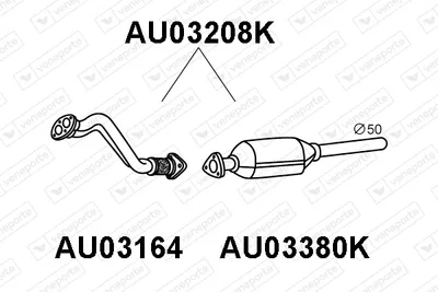Catalizador Audi A4 B5 · Audi A4 B5 Avant · Vw PASSAT B5