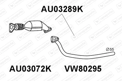 Catalizador Audi A4 B5 · Audi A6 C5 · Audi A6 C5 Avant