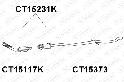 Catalizador Citroën C5 I · Citroën C5 I Break