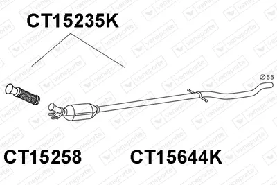 Catalizador Citroën C5 I · Citroën C5 I Break