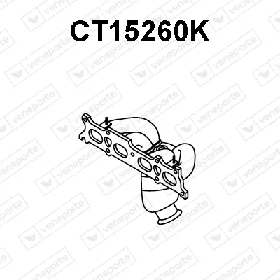 Catalizador codo admisión Citroën C5 II · Citroën C5 II Break
