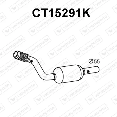 Catalizador Citroën C8 · Fiat ULYSSE · Lancia PHEDRA