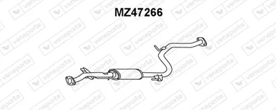 Presilenciador Mazda 323 C V · Mazda 323 F V · Mazda 323 P V