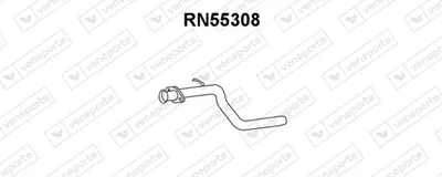 Tubo de escape VENEPORTE RN55308
