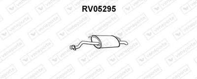 Silenciador posterior Rover 200 II Hatchback