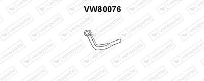 Tubo de escape Vw SCIROCCO