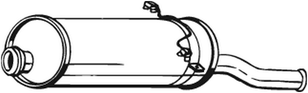Silenciador posterior Citroën XSARA PICASSO