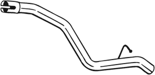 Tubo de escape Ford FOCUS II Turnier