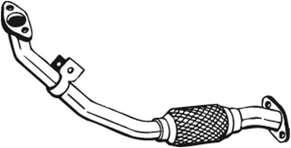 Tubo de escape Mitsubishi PAJERO II
