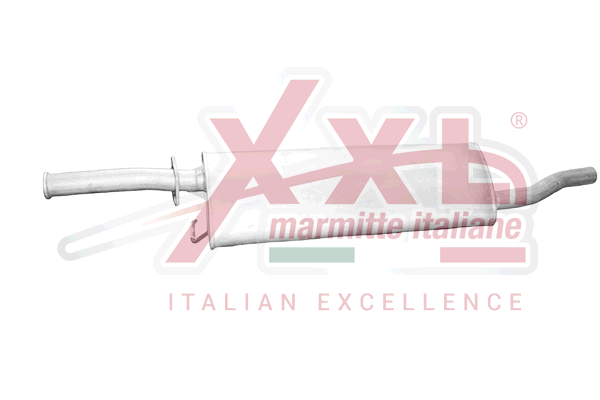 Silenciador central/posterior XXLMARMITTEITALIANE F1002