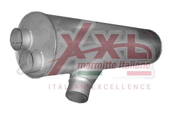 Silenciador central/posterior XXLMARMITTEITALIANE K7002