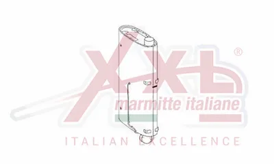 Silenciador posterior XXLMARMITTEITALIANE KAT0640