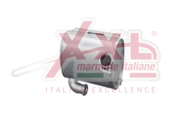 Silenciador posterior XXLMARMITTEITALIANE KAT1040