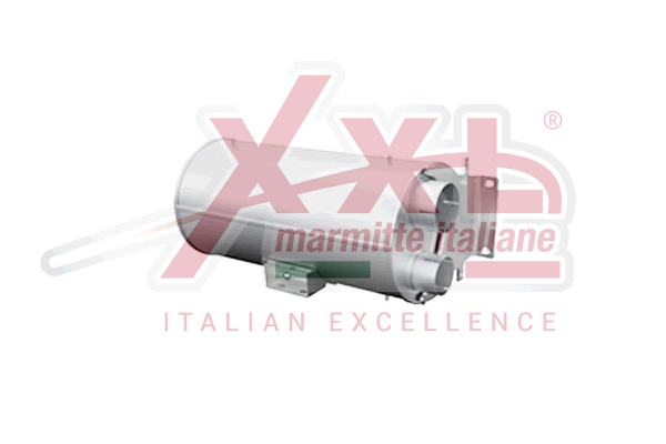 Silenciador central/posterior XXLMARMITTEITALIANE KAT1547