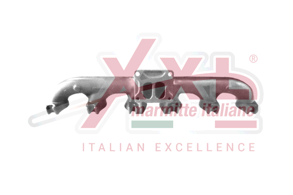 Colector de escape, sistema de escape XXLMARMITTEITALIANE MN3003