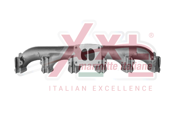 Colector de escape, sistema de escape XXLMARMITTEITALIANE MN3008