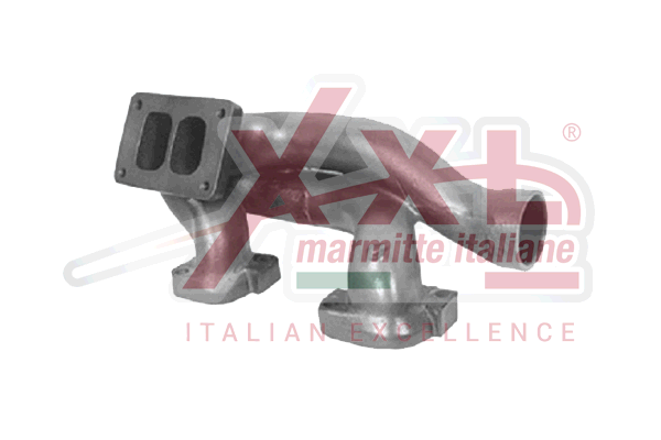 Colector de escape, sistema de escape XXLMARMITTEITALIANE MN5005