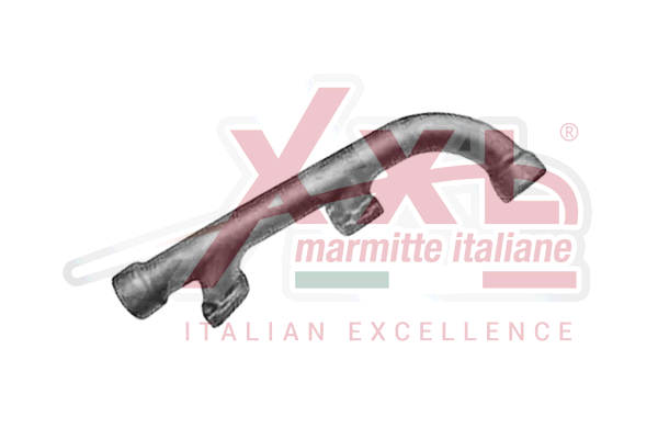 Colector de escape, sistema de escape XXLMARMITTEITALIANE MN5034