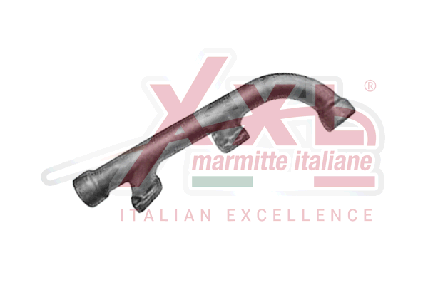 Colector de escape, sistema de escape XXLMARMITTEITALIANE MN5035