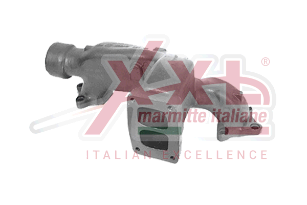 Colector de escape, sistema de escape XXLMARMITTEITALIANE MN6020