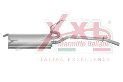 Silenciador posterior XXLMARMITTEITALIANE PO010