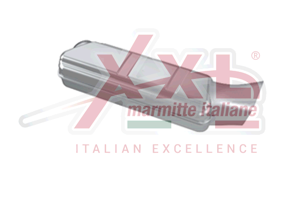 Silenciador posterior XXLMARMITTEITALIANE R5303