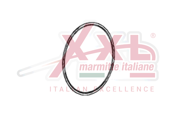 Pieza de fijación, sistema de escape XXLMARMITTEITALIANE X08184L