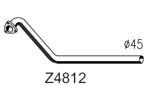 Tubo de escape XXLMARMITTEITALIANE Z4812
