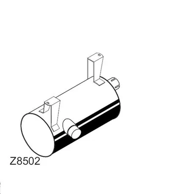 Tubo de escape XXLMARMITTEITALIANE Z8502