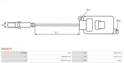 Sensor NOx, inyección de úrea Audi A3 · Audi A6 C6 · Audi A3 Sportback