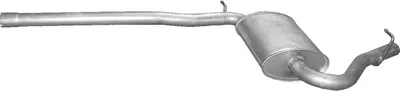 silenciador del medio Audi A4 B6 · Audi A4 B6 Avant · Audi A4 B7