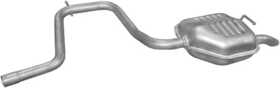 Silenciador posterior Ford MONDEO II · Ford MONDEO II Saloon