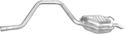 Silenciador posterior Ford MONDEO II Turnier