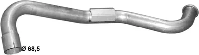Tubo de escape POLMO 69.109
