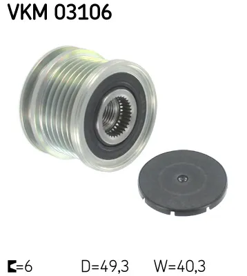 Rueda libre alternador Ford GALAXY I · Ford GALAXY MK I VAN · Seat CORDOBA