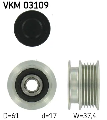 Rueda libre alternador Seat AROSA · Skoda FELICIA I · Skoda FELICIA I Estate